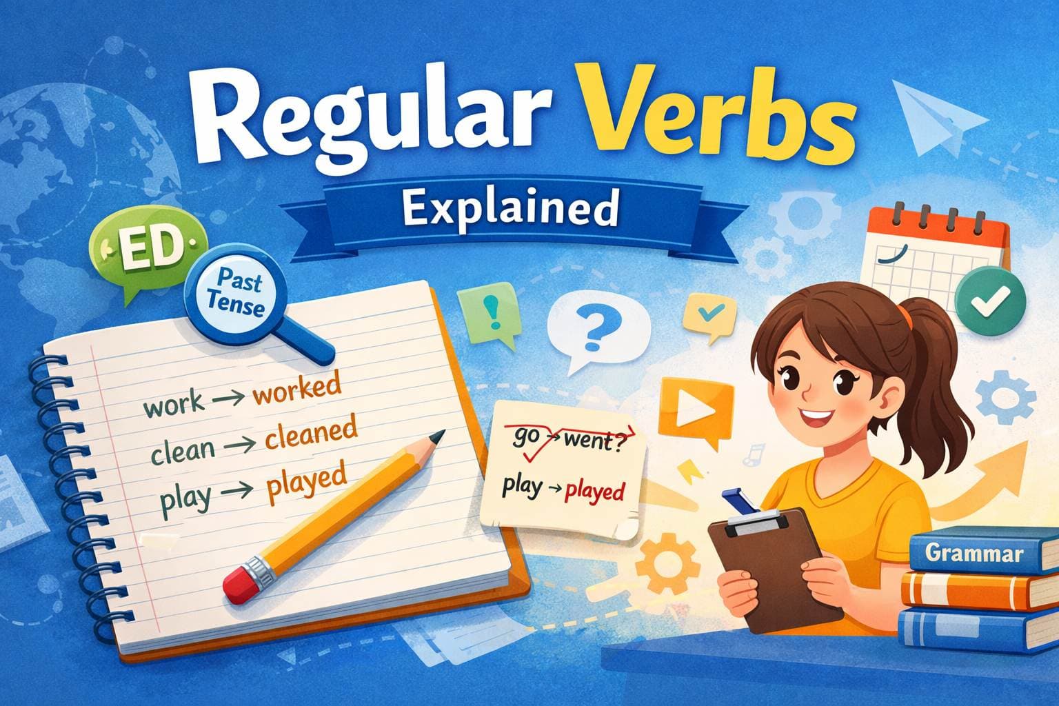 What Are Regular Verbs? Definition, Rules, and Clear Examples